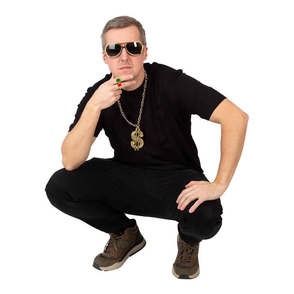 Gangster - Pimp - Rapper Tilbehørsett