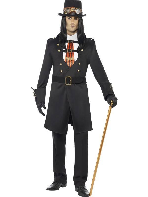 Steampunk Victorian Male Vampire Kostyme