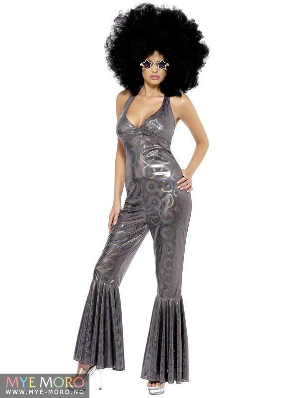Disco Diva Silver Jumpsuit