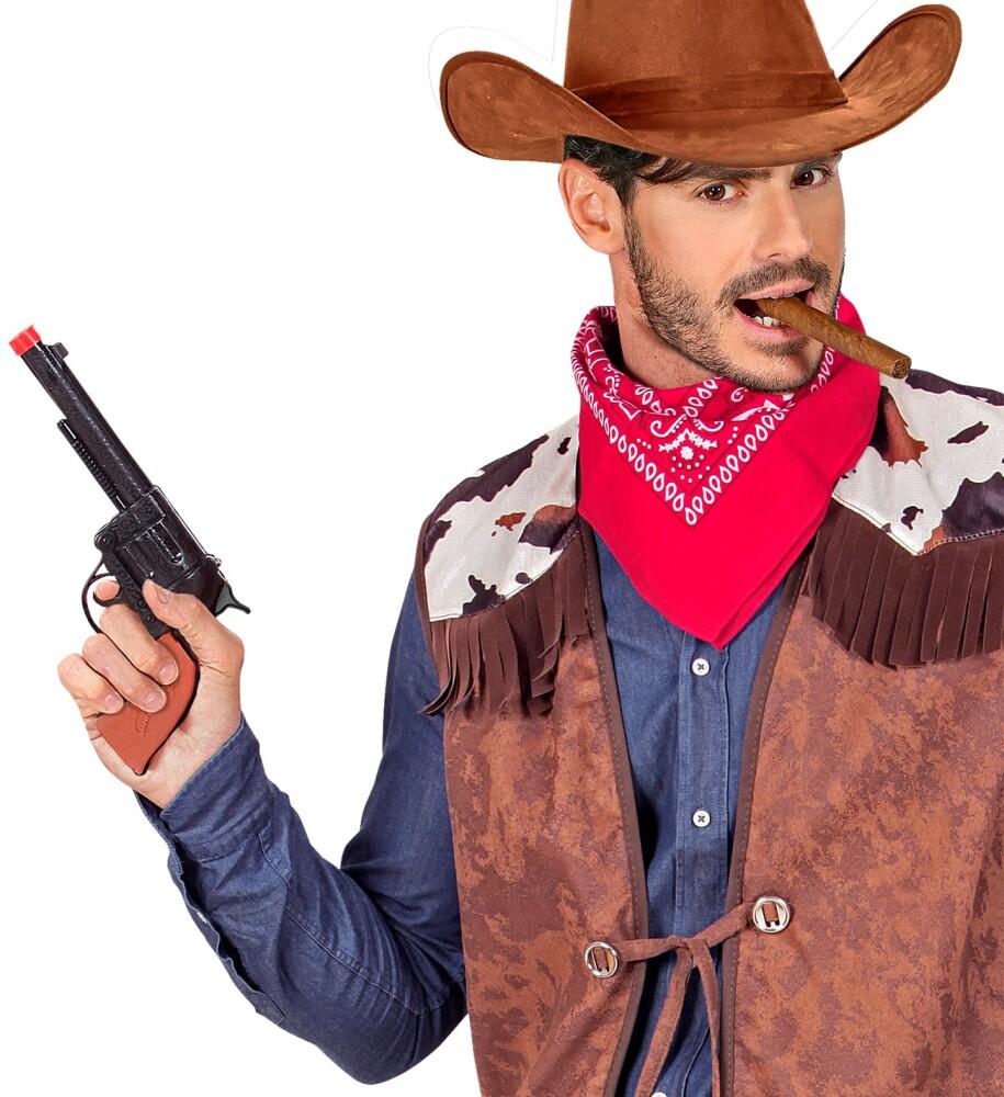 Cowboypistol Svart - Rekvisitt