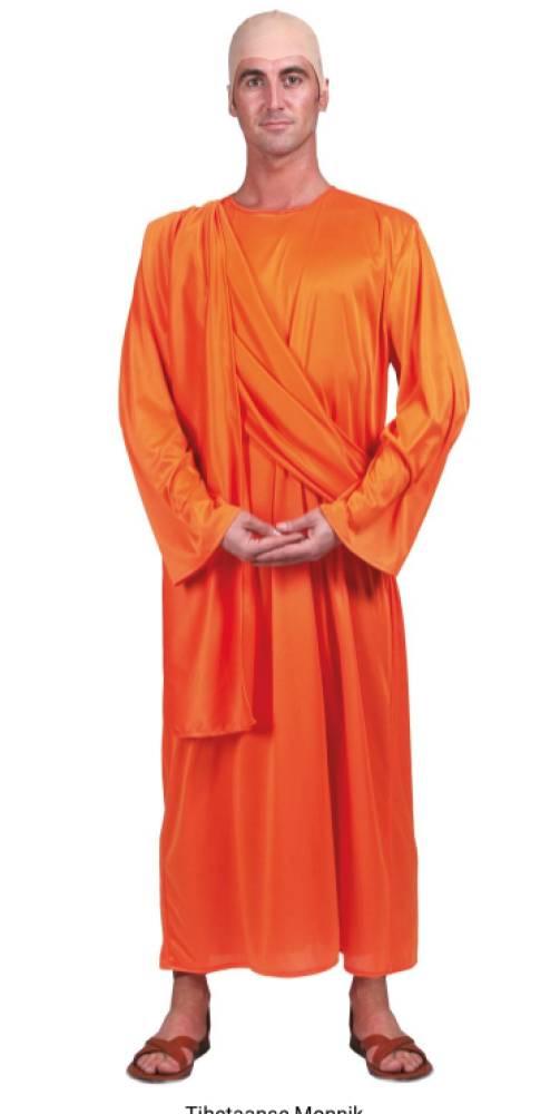 Tibetansk Munkekappe Orange
