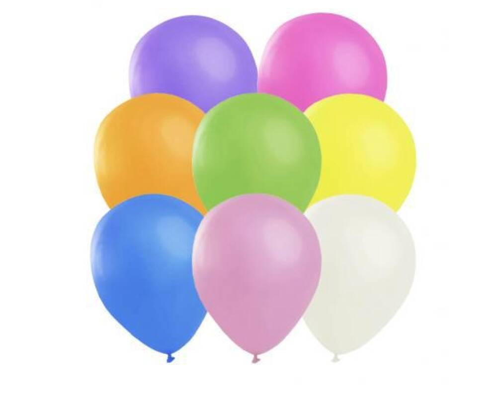 Ballonger Runde Assorterte 25 stk i pakken