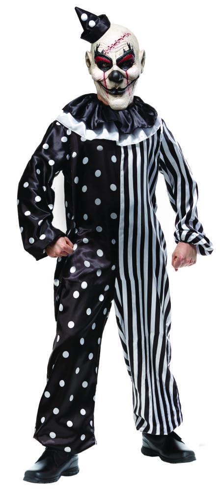 Kill Joy Clown Barnekostyme Komplett