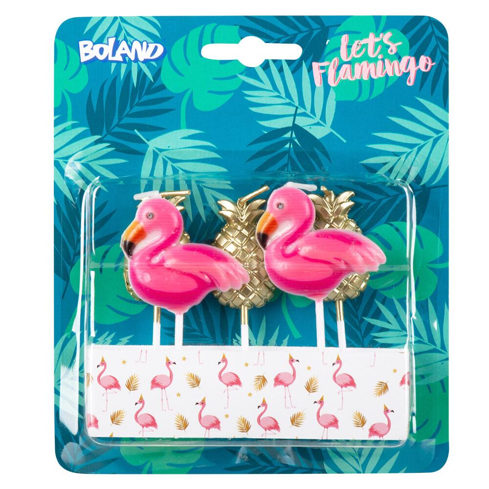 Flamingo og Ananas Kakelys