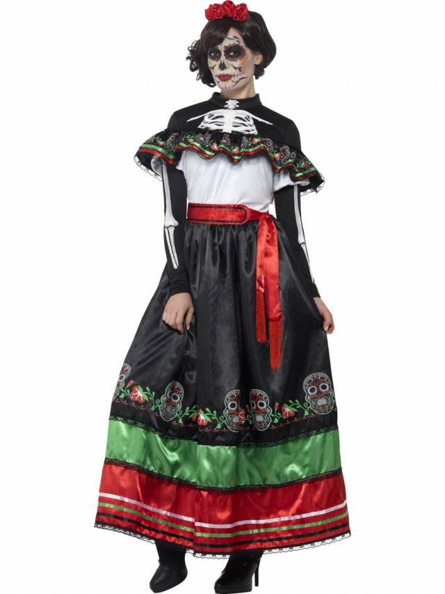 Day of the Dead Senorita Costume (Plus Size)