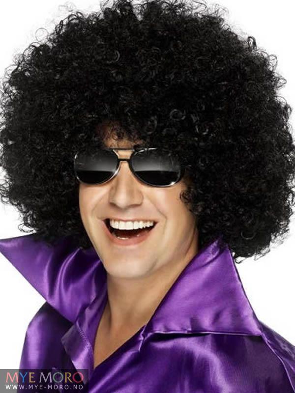 Afroparykk Mega Huge Svart