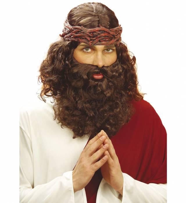 Jesus Messiah Parykk & Skjegg