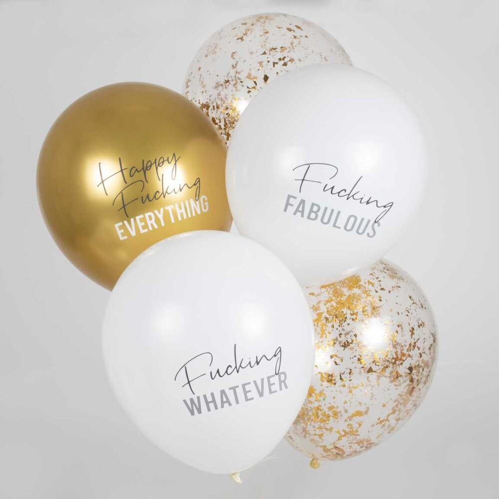 Happy Fucking Everything Party Ballonger