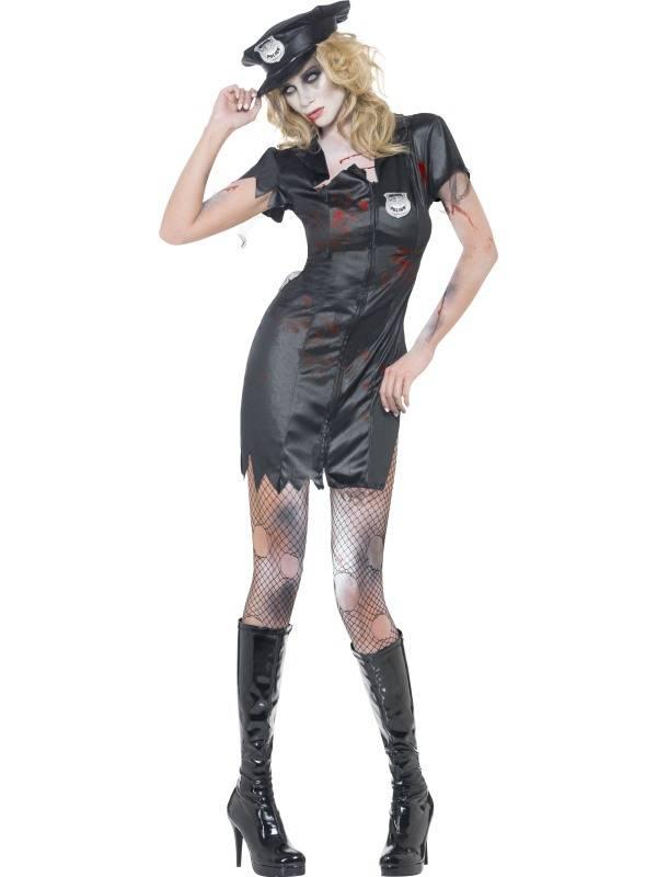 Fever sexy Zombie Cop Damekostyme