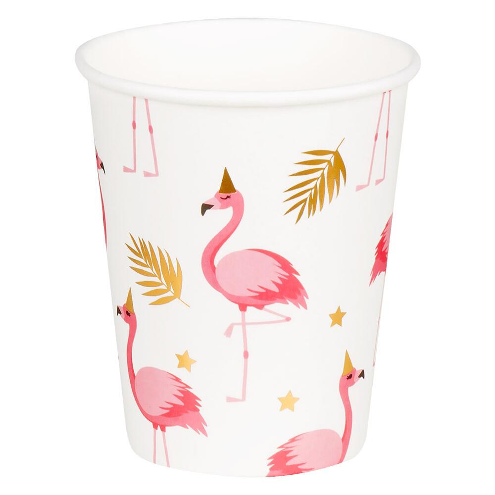 Flamingo pappkrus 10 stk