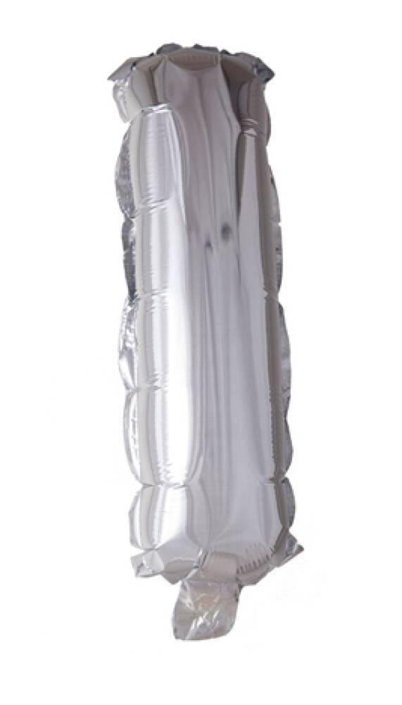 Bokstavballong Sølv Folie ca 41cm I