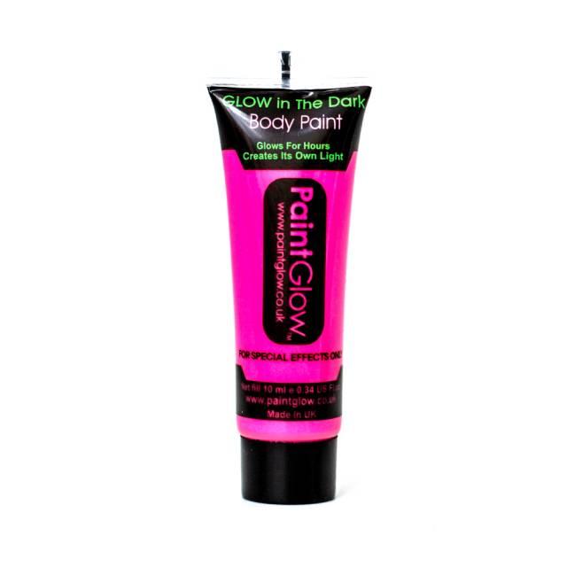 Glow in the dark Sminke Tube Neon Rosa 10ml