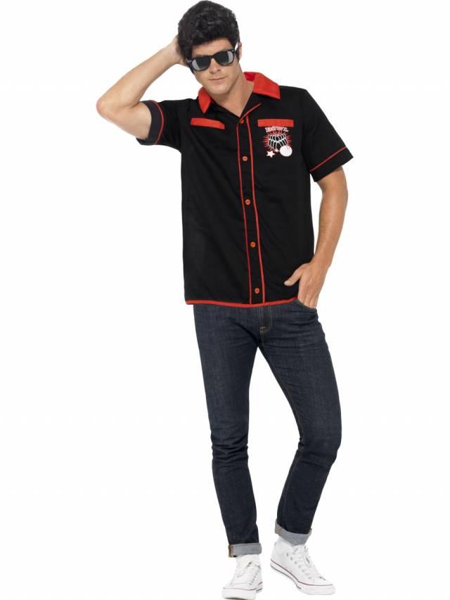 1950`s Bowling Shirt Herre