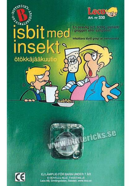 Isbit med insekt