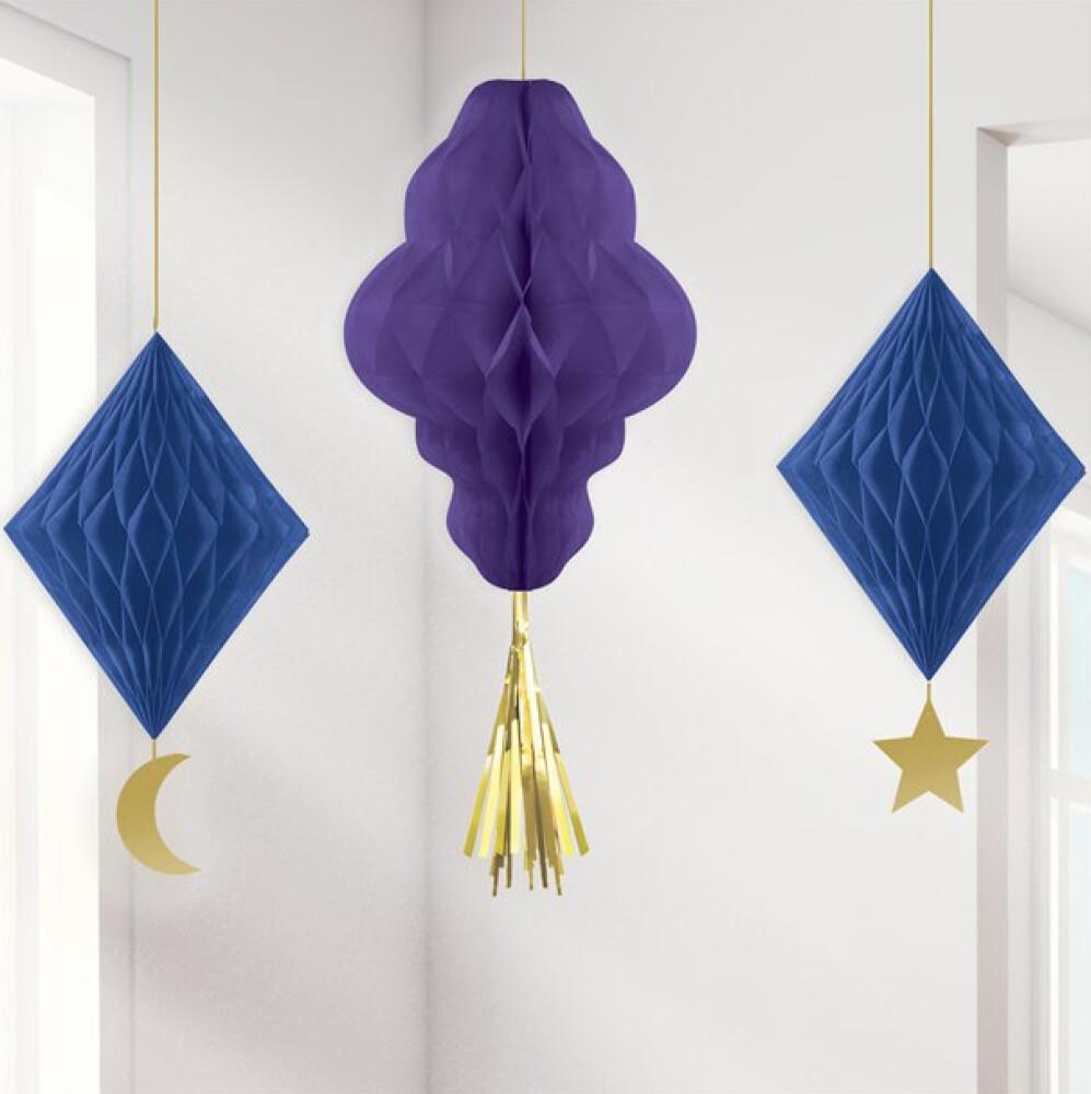 Eid Honeycomb Decorations