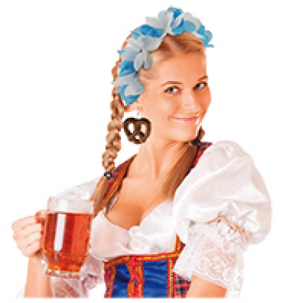 Oktoberfest Blomster Hårbøyle