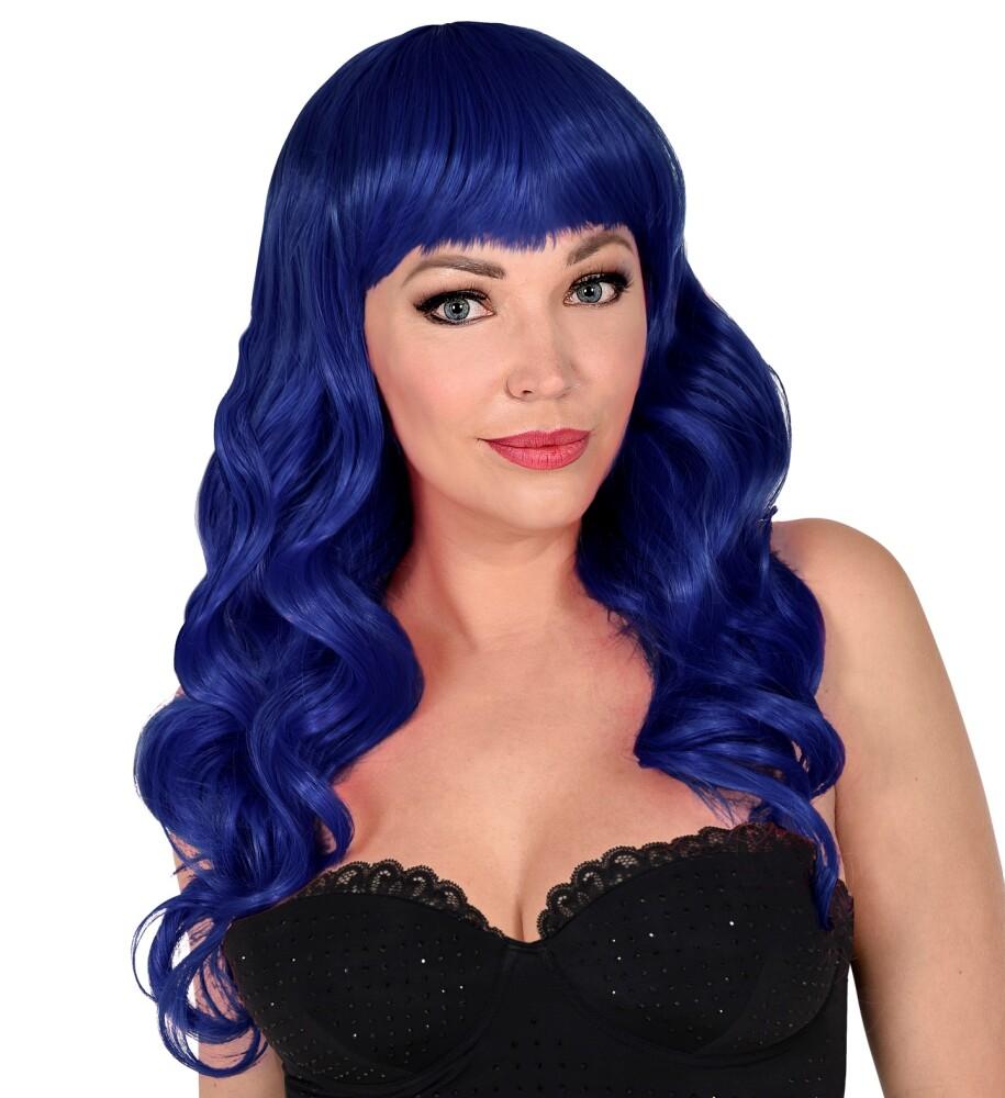 Bella Parykk Lang - Dark Blue