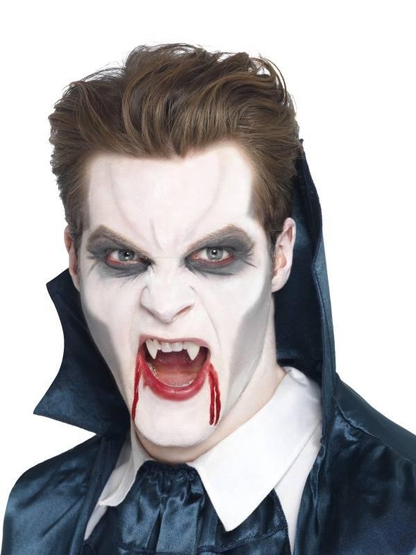 Sminkesett Grå/Hvit/Svart Vampire