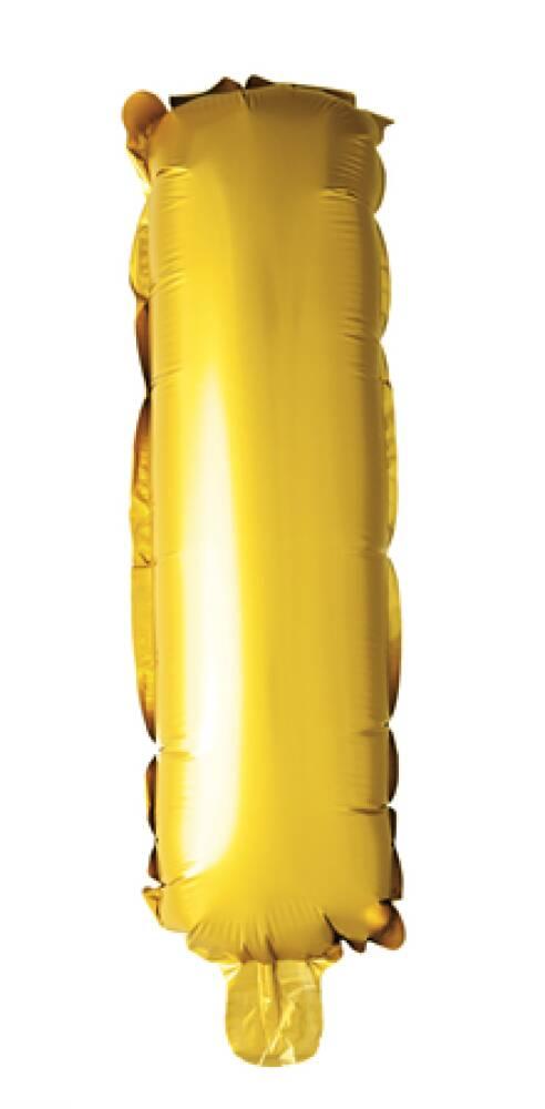 Bokstavballong Gull Folie 41 cm I