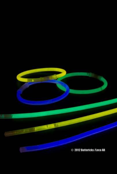 Glow Bracelets Lightsticks 15 st blandet