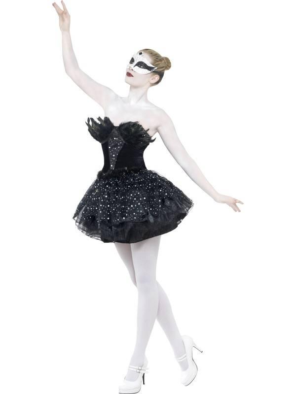 Gothic Swan Ballerina Kostyme