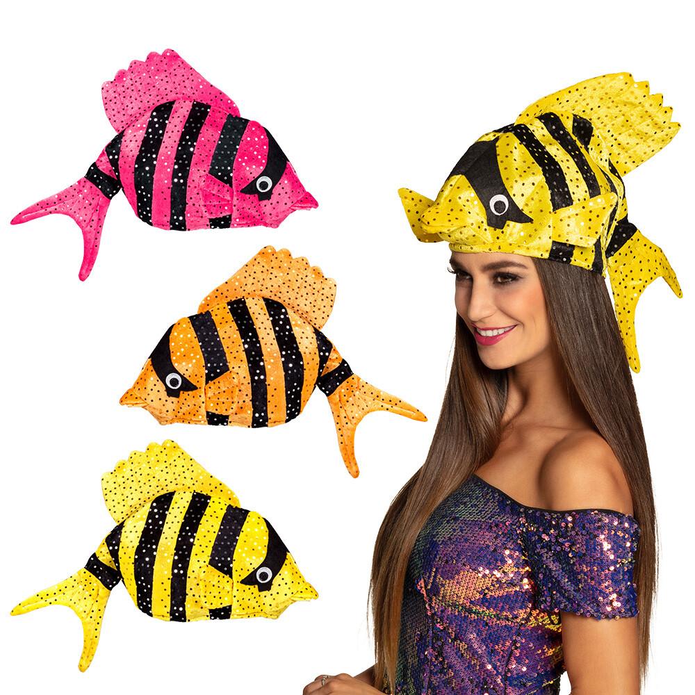 Fiskehatt - Blandede farger