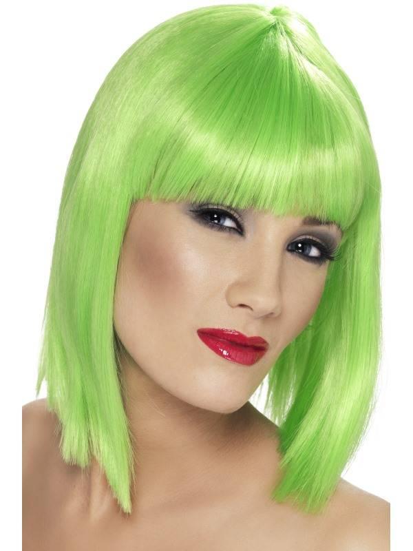 Glam Wig Neon Grønn