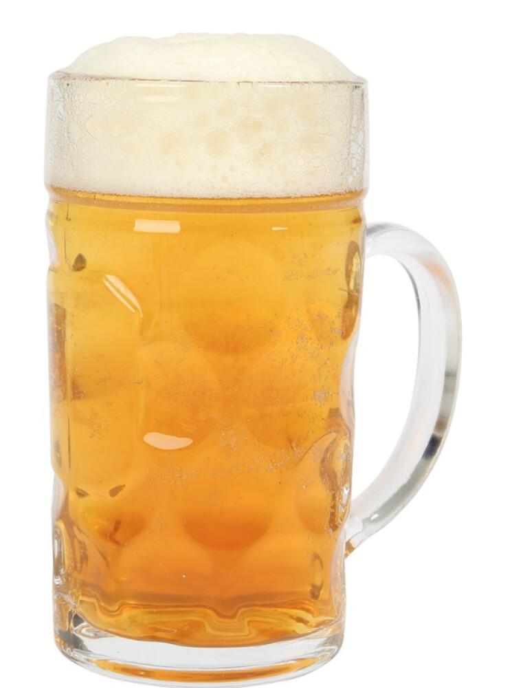 Ølseidel stor med hank - 1 liter
