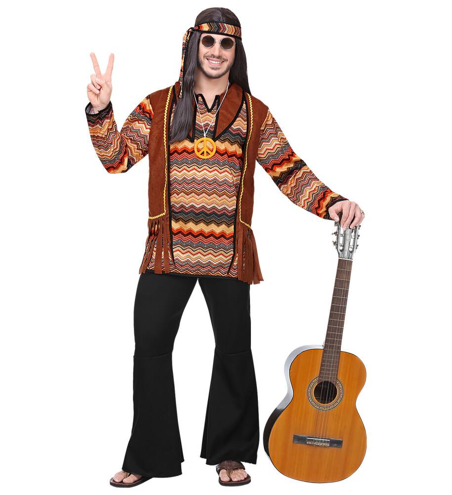 HIPPIE HERRE - BRUN VEST RETRO
