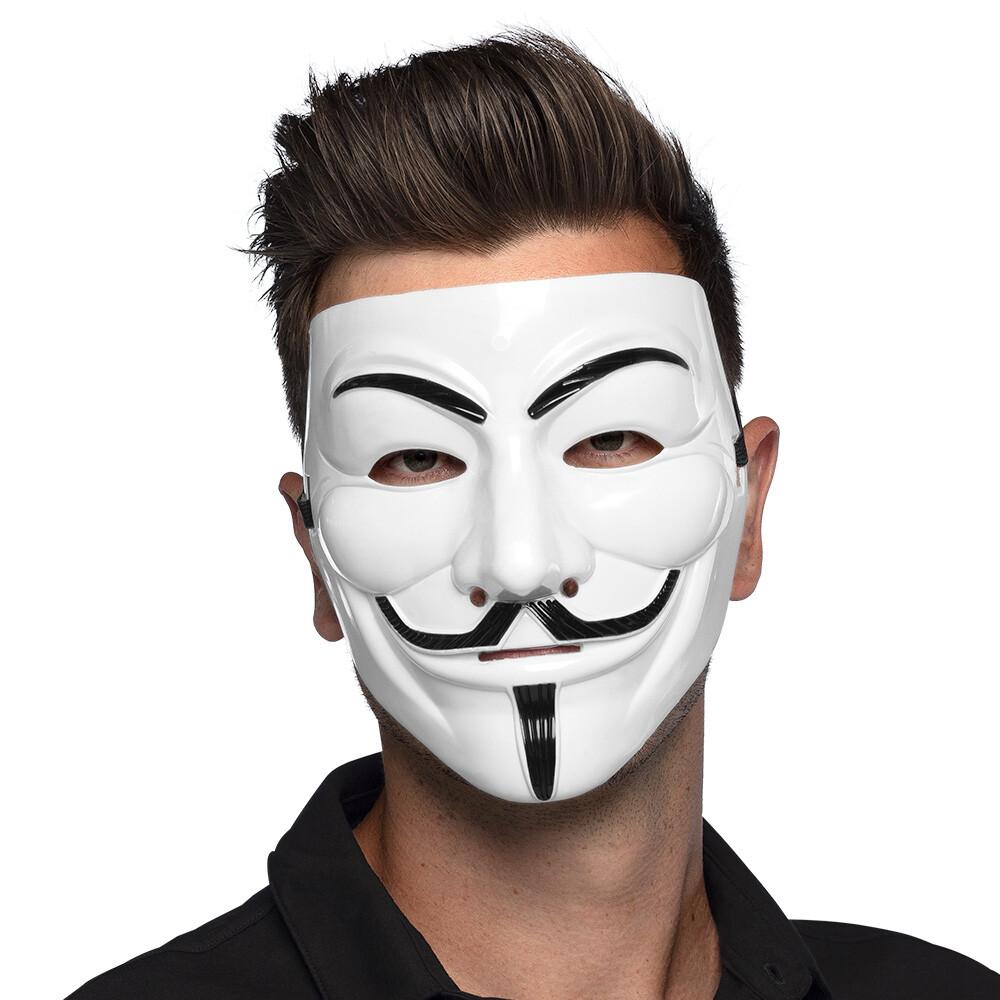 Vendetta Maske Hvit