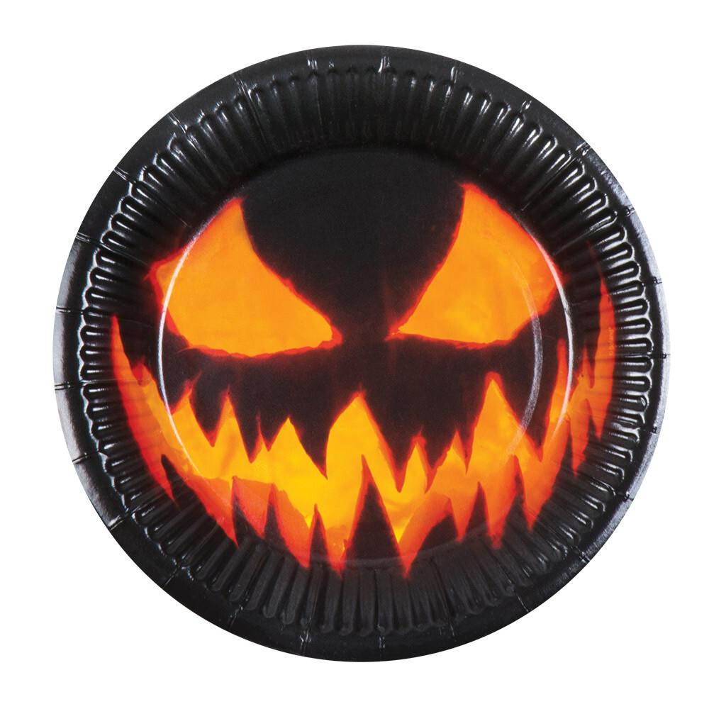 Creepy Halloween Papptallerken 10 pk