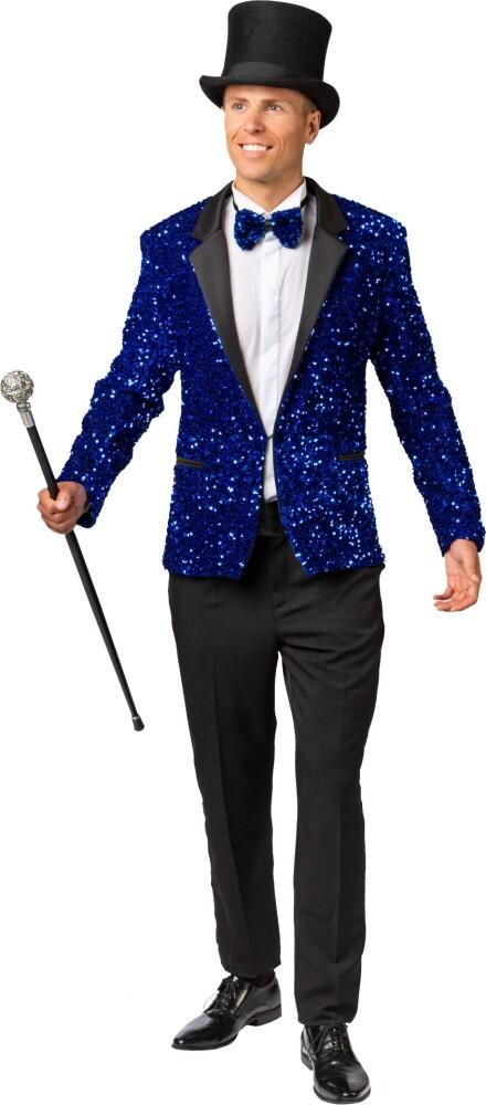 Paljettblazer Blå Herre Deluxe