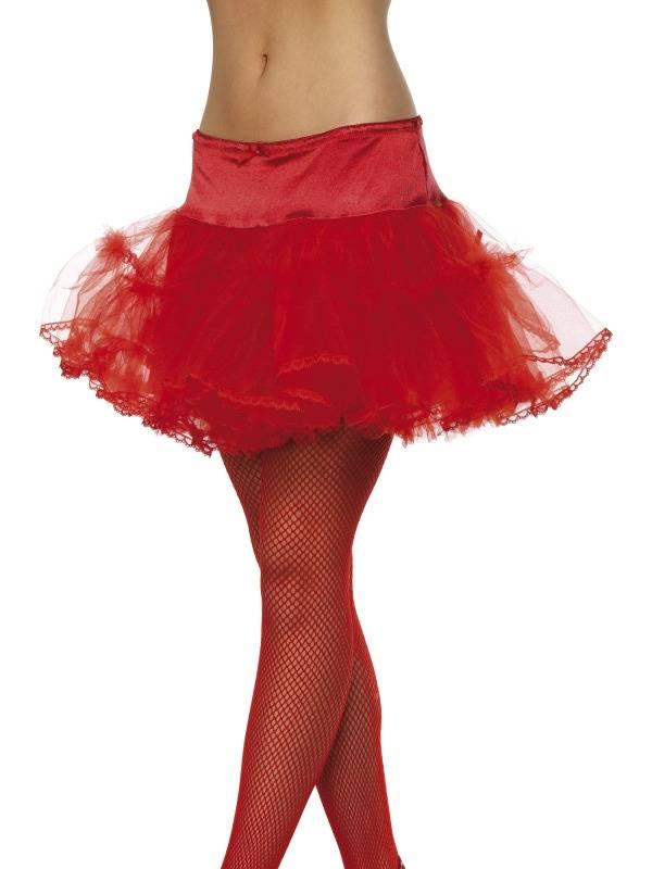 Sexy Underskjørt Rød