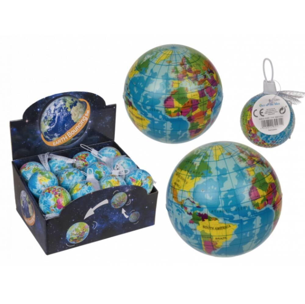 Myk Sprettball Verden ca 7,5 cm