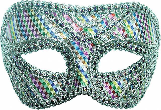 Venetiansk Harlekin Maske