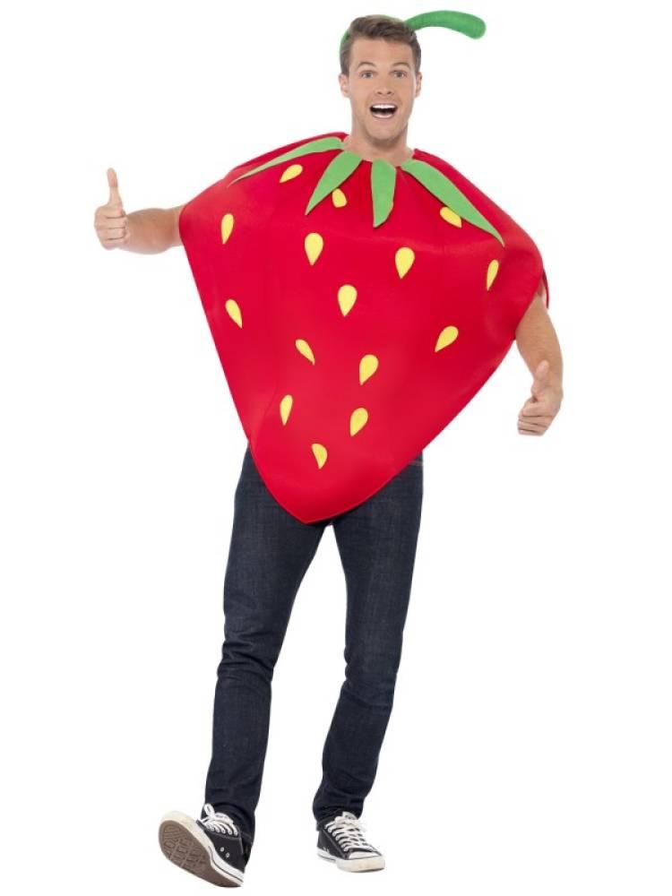 Jordbærkostyme One Size