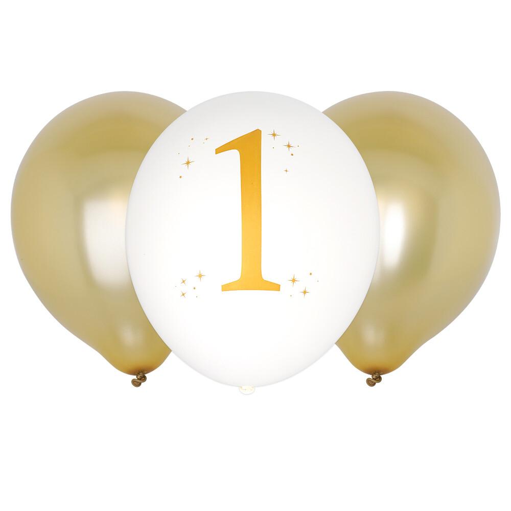 Ballonger 1-tall 6 stk
