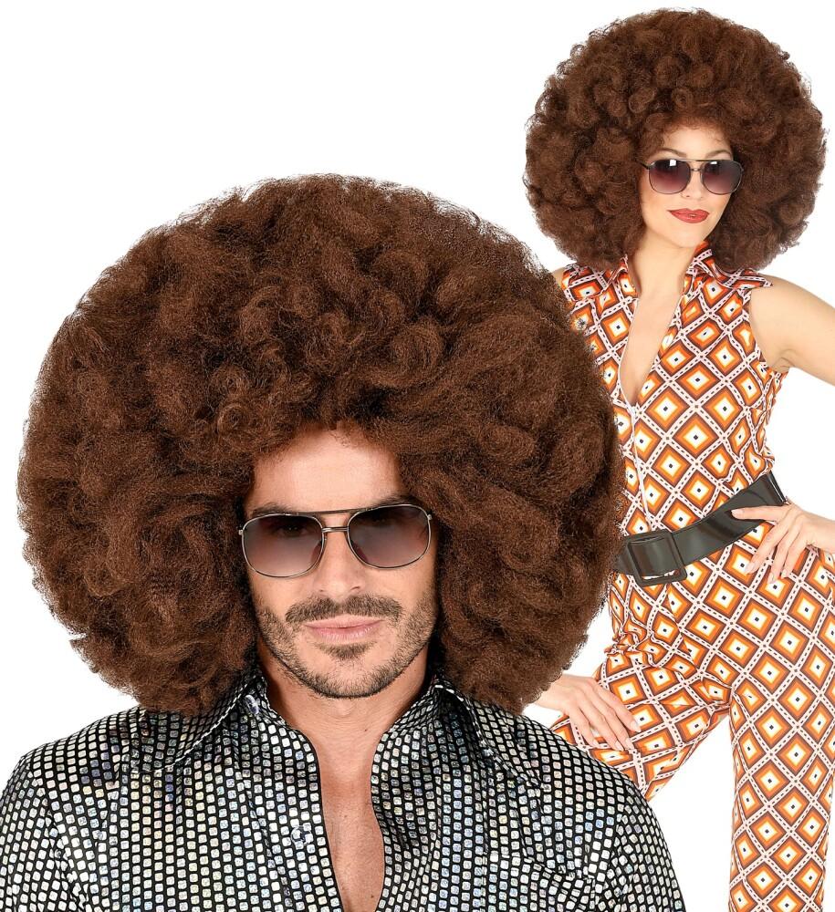 Afroparykk - Brown Oversized - Unisex