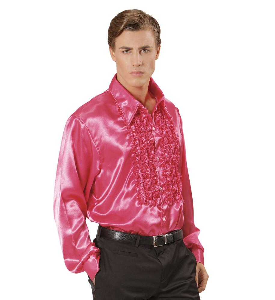 Disco Rysjeskjorte - Pink Herre