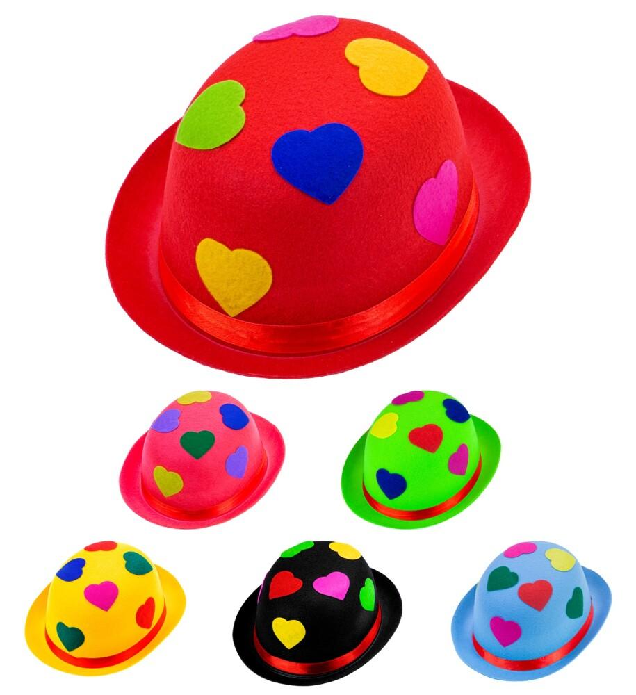 Bowlerhatt med hjerter ass varianter