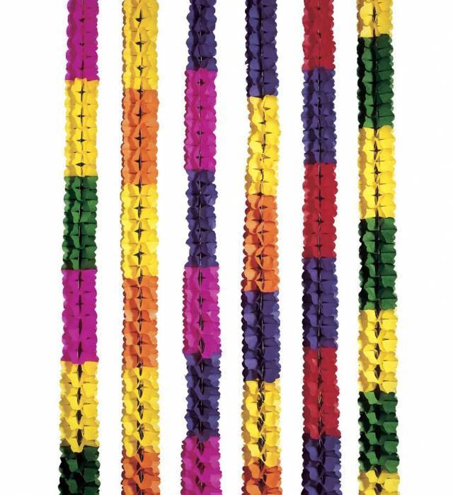 Papir Girlanger Multicolor 3,5 meter stk