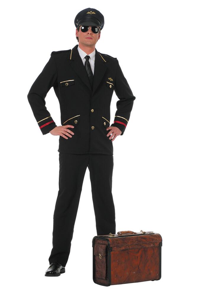 Pilotjakke Deluxe Svart