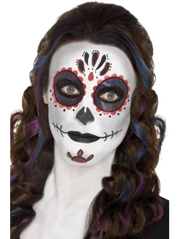 Day of the Dead Make Up sett komplett