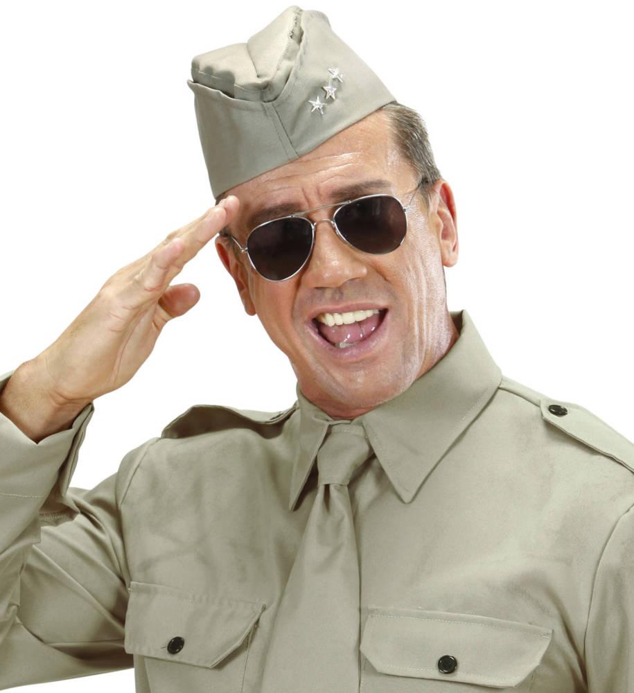 Amerikansk Soldatlue med 3 stjerner WW2
