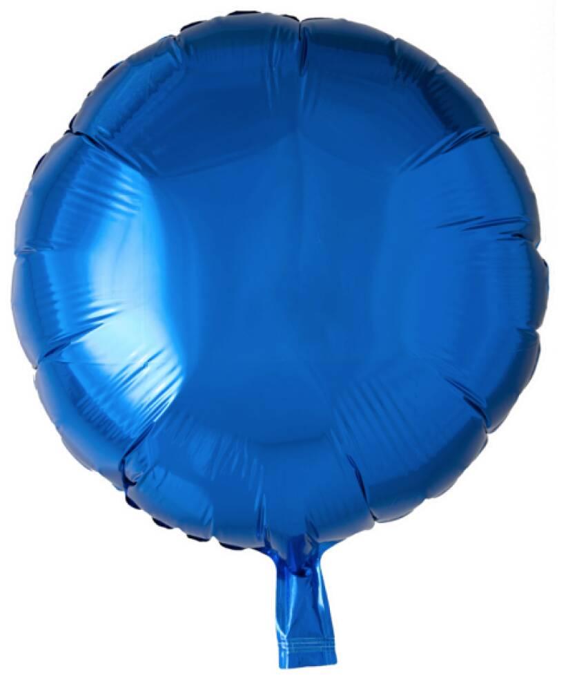 Folieballong Rund Navy Blue