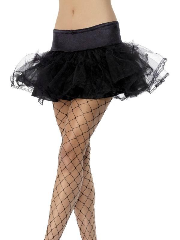 Sexy Underskjørt Svart