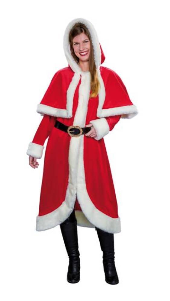 Julenissefrakk til Dame med Cape Deluxe