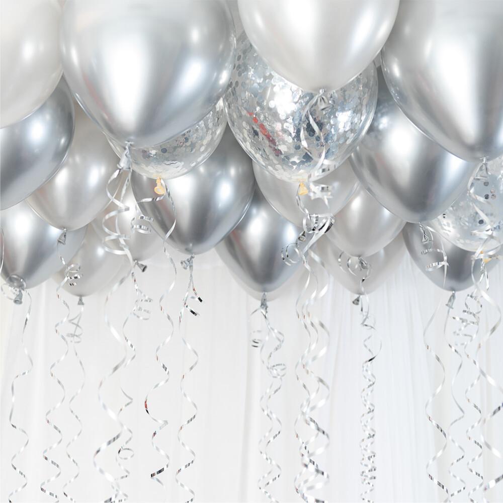 Ballong Ceiling Kit Silver /Chrome