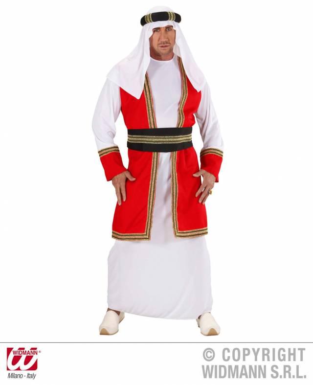 Arab Prince Hvit / Rød