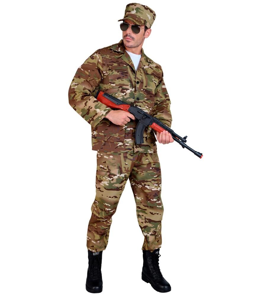 Soldat Kamuflasje Herrekostyme
